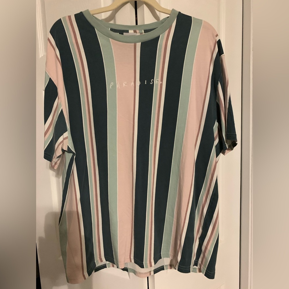 Cotton On Mens Paradise Tshirt, Large, Loose Fit